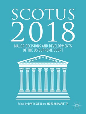 cover image of SCOTUS 2018